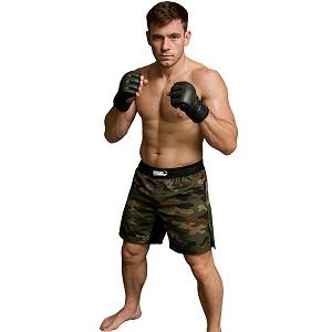 FIGHT-FIT - Fightshorts MMA Shorts / Warrior / Camouflage / Small