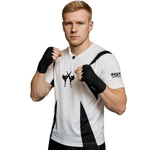 FIGHTERS - Kick-Boxing Shirt / Competition / Weiss / Medium