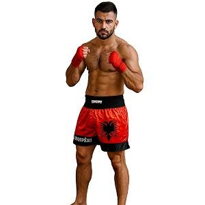 FIGHTERS - Muay Thai Shorts / Albanien-Shqipëri / XL