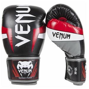 Gants de boxe Venum Elite blanc / or > Livraison Gratuite