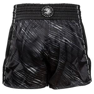 Venum - Muay Thai Shorts / Tectonic Rapid / Schwarz-Grau / Large